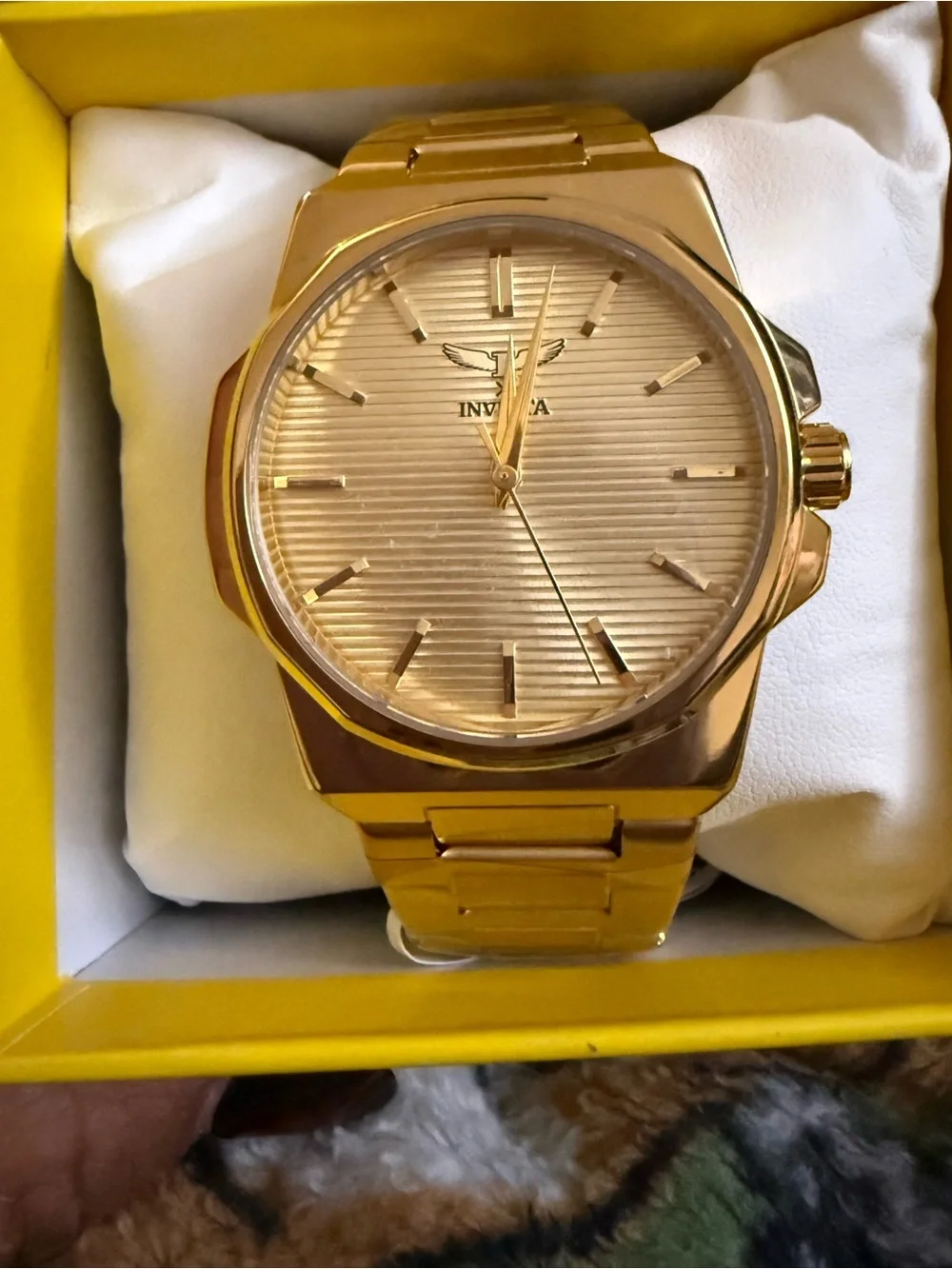 Invicta Specialty Refined Core Men’s 44mm Gold Watch NWT